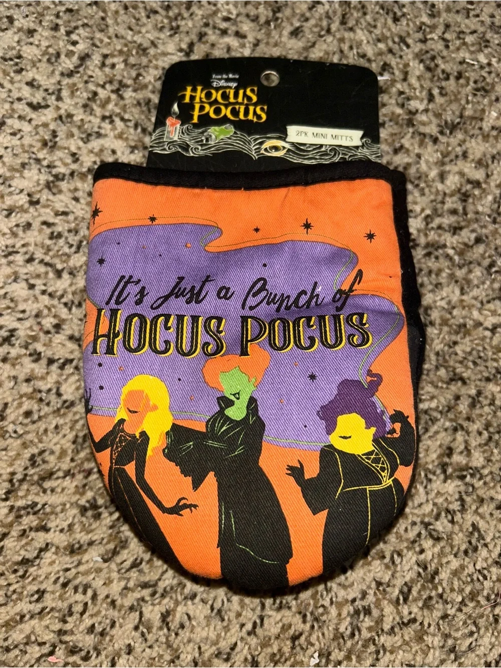 Hocus Pocus Halloween Oven Mitts
